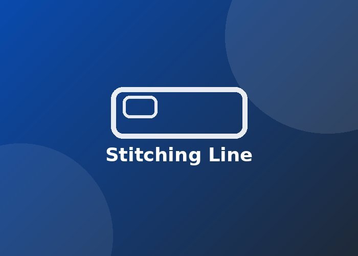 Stitching and finishing